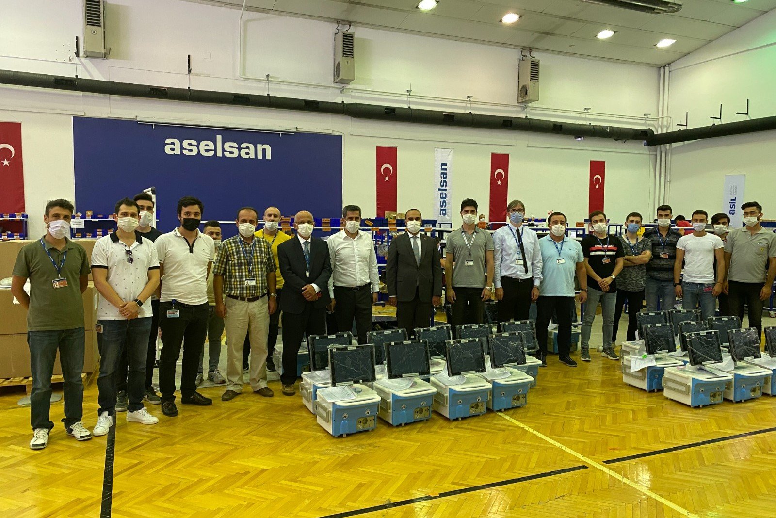 Yerli Ventilatörün Üretim Hattına Ziyaret