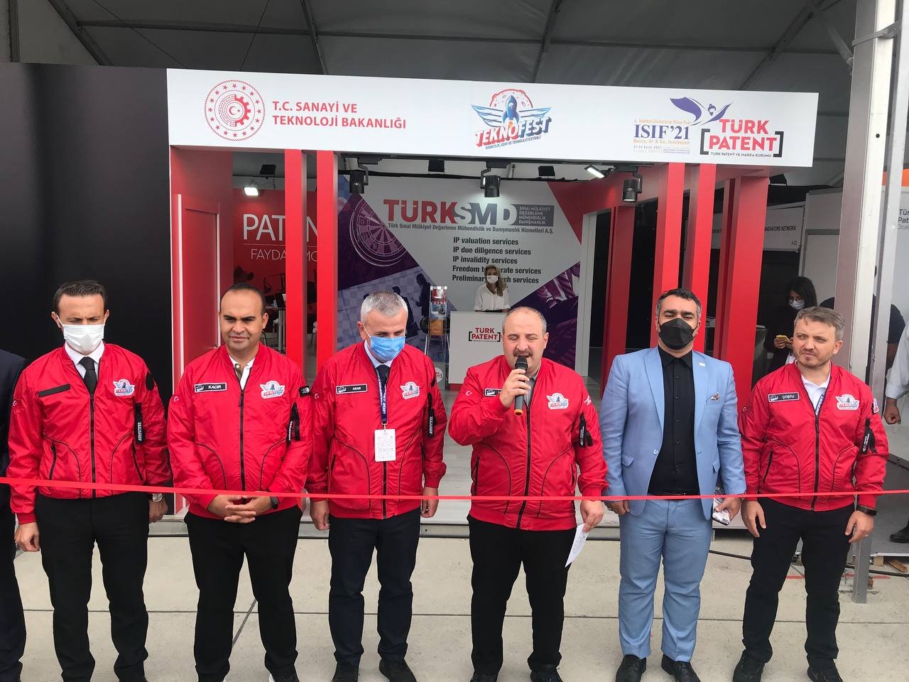 6. İstanbul Uluslararası Buluş Fuarı Açılış Töreni