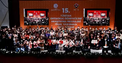 15. Ortaokul Öğrencileri Araştırma Projeleri Yarışması Ödül Töreni