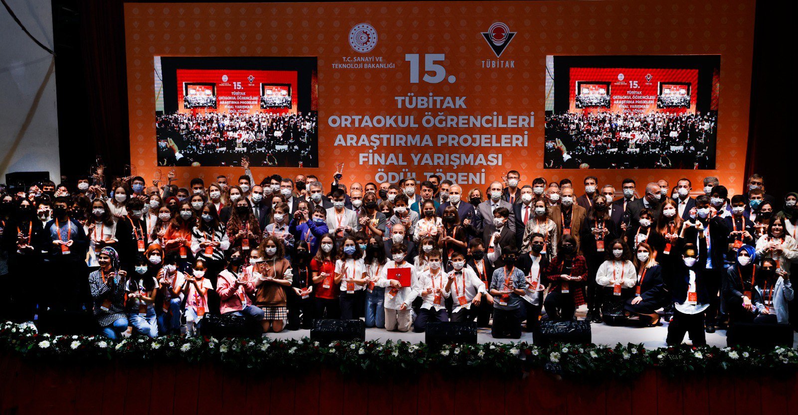 15. Ortaokul Öğrencileri Araştırma Projeleri Yarışması Ödül Töreni
