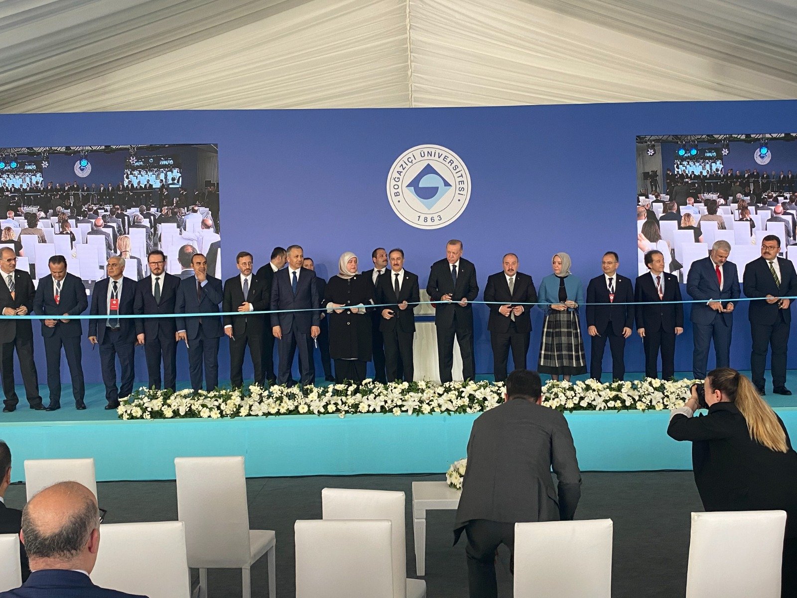 Boğaziçi Üniversitesi Kandilli Bilim, Teknoloji ve Araştırma Binası Açılış Programı