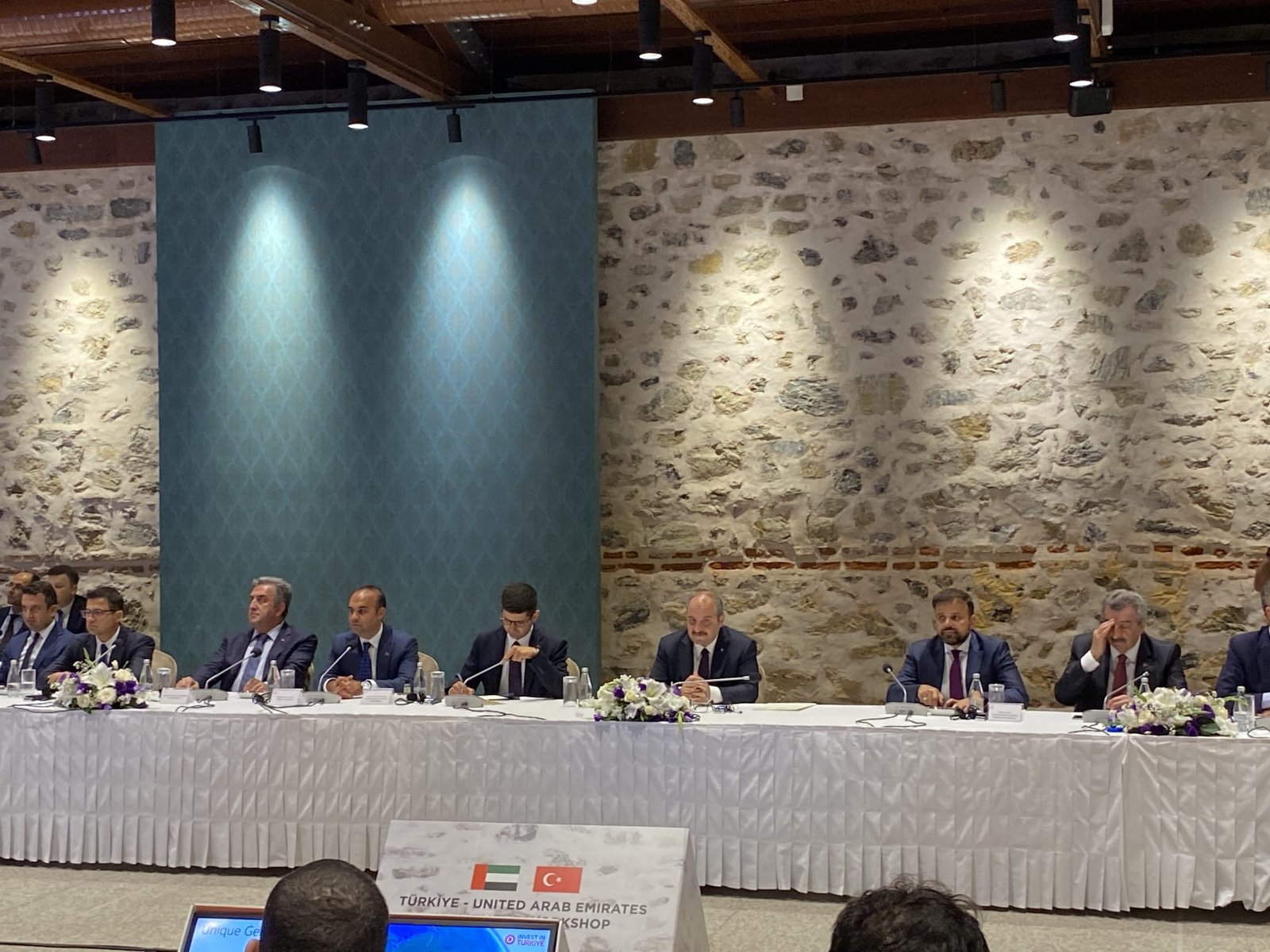 Türkiye-Birleşik Arap Emirlikleri Yatırım Çalıştayı