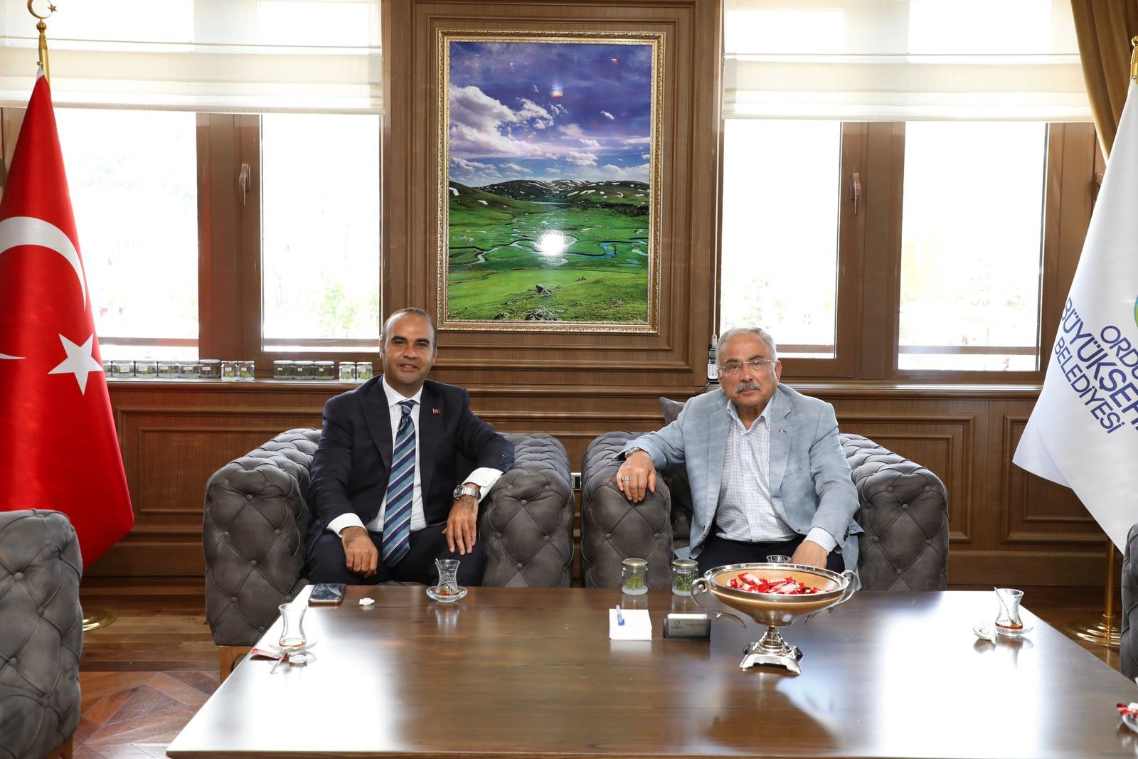 Ordu Büyükşehir Belediye Başkanı ile Görüşme