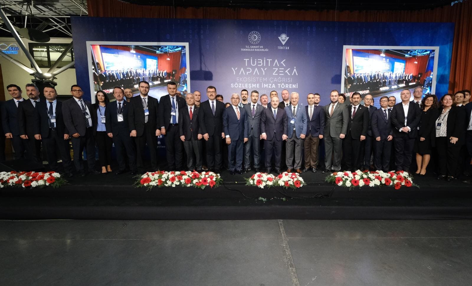 TÜBİTAK Yapay Zeka Ekosistem Çağrısı Sözleşme İmza Töreni