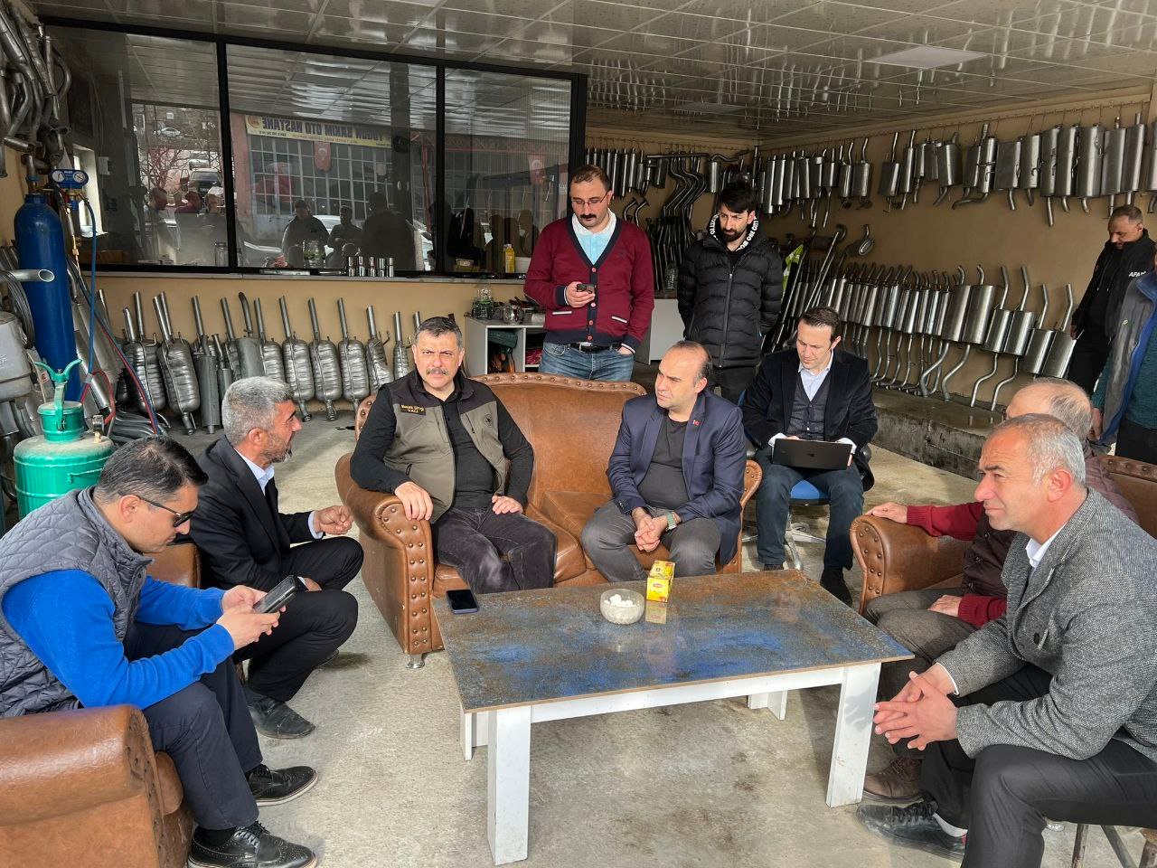 Kahramanmaraşlı Sanayiciler İle Görüşme