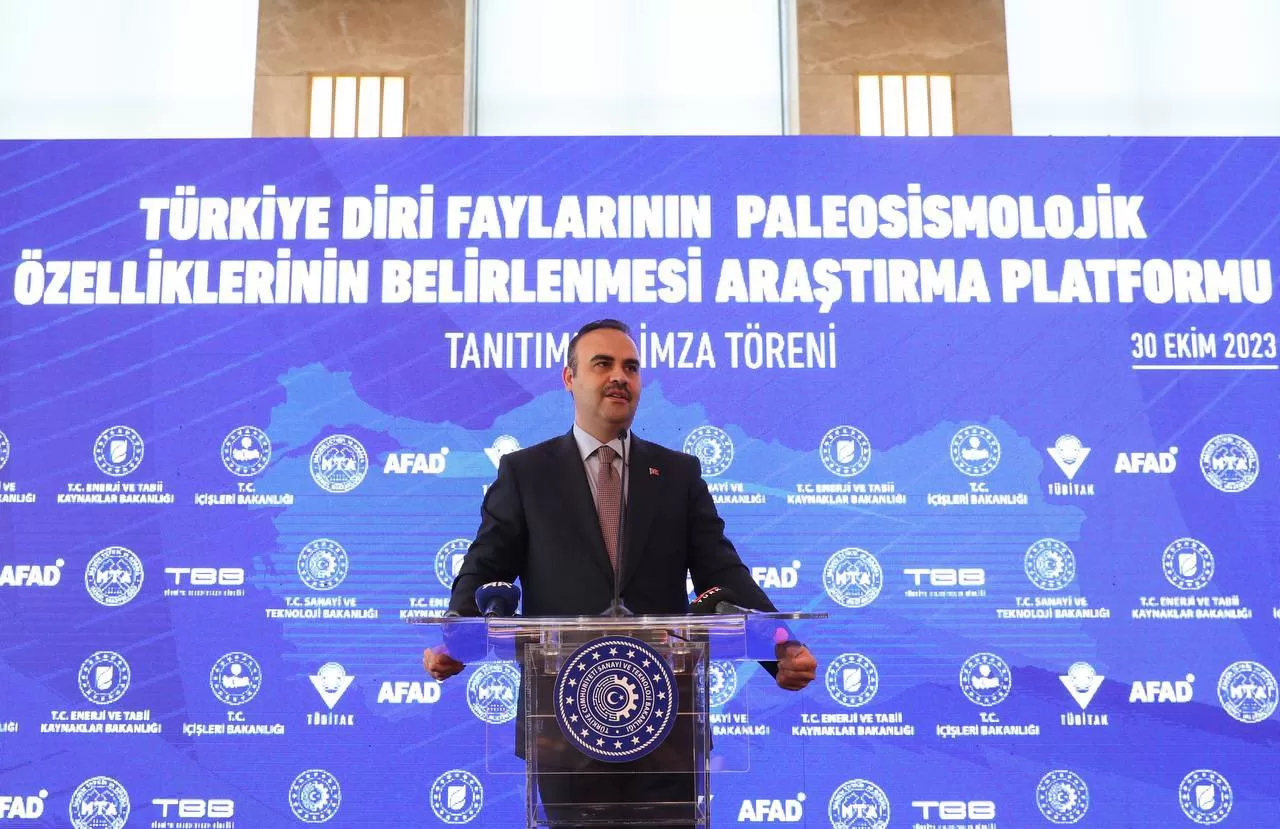 Türkiye Diri Faylarının Paleosismolojik Özelliklerinin Belirlenmesi Araştırma Platformu Tanıtımı ve İmza Töreni Gerçekleşti