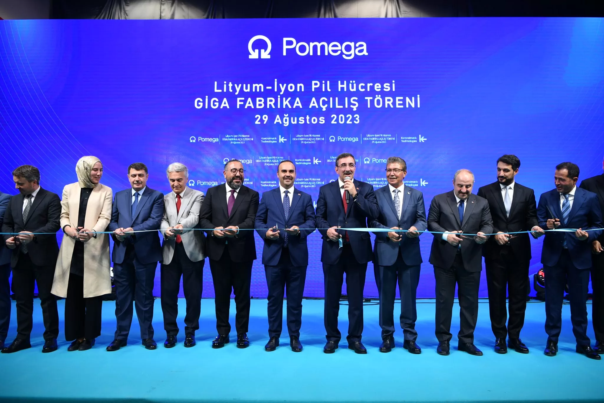 POMEGA Kontrolmatik Fabrika Açılış Töreni