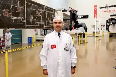 Türksat 6A’nın Güneş Paneli Açma Testi
