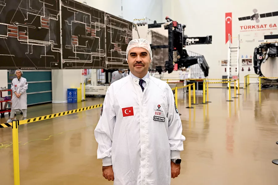 Türksat 6A’nın Güneş Paneli Açma Testi