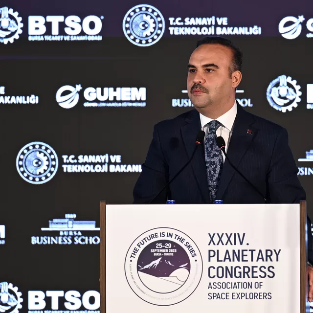 Uzay Kaşifleri Derneği (Association of Space Explorers- ASE) Planetary Congress Açılış Töreni