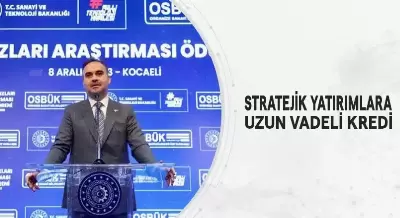 STRATEJİK YATIRIMLARA UZUN VADELİ KREDİ