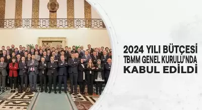 2024 YILI BÜTÇESİ TBMM GENEL KURULU'NDA KABUL EDİLDİ
