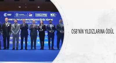 OSB’NİN YILDIZLARINA ÖDÜL
