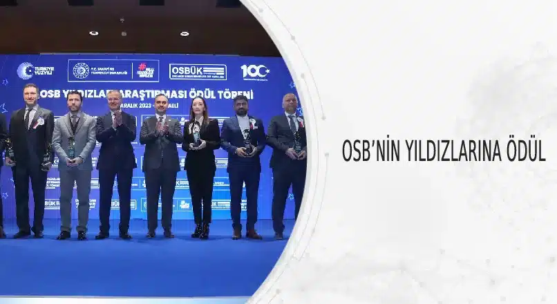 OSB’NİN YILDIZLARINA ÖDÜL