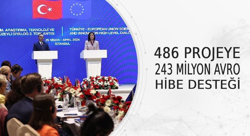 486 PROJEYE 243 MİLYON AVRO HİBE DESTEĞİ