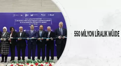 550 MİLYON LİRALIK MÜJDE