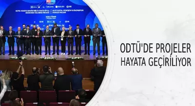ODTÜ’DE PROJELER HAYATA GEÇİRİLİYOR
