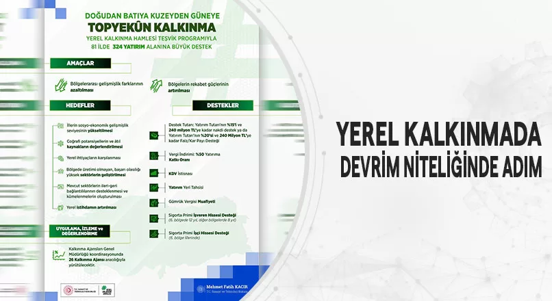 YEREL KALKINMADA DEVRİM NİTELİĞİNDE ADIM