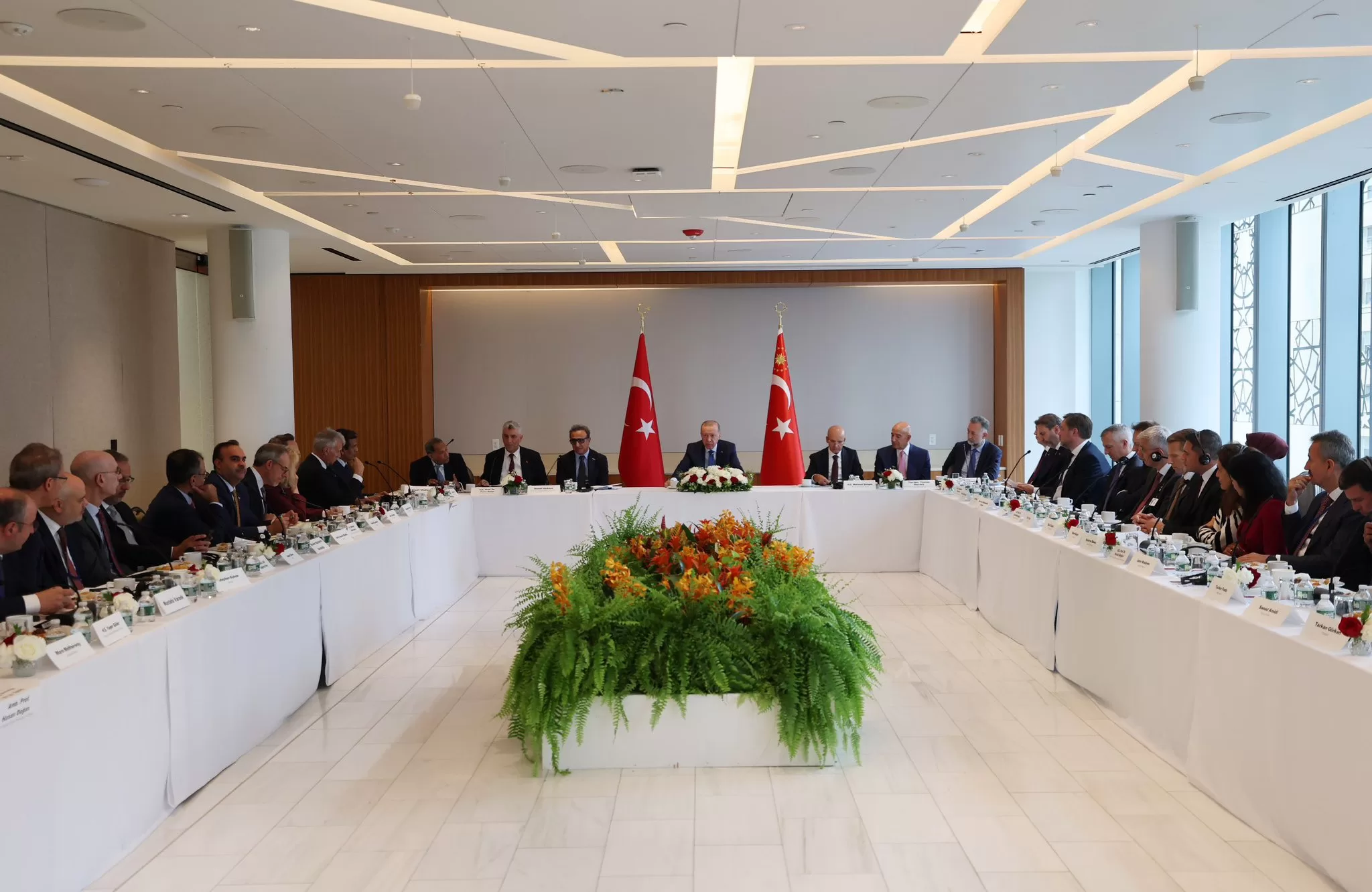 ABD-Türkiye İş Konseyi Üyeleri ve ABD’li Şirketlerin Üst Düzey Yöneticileri ile Bir Araya Geldi