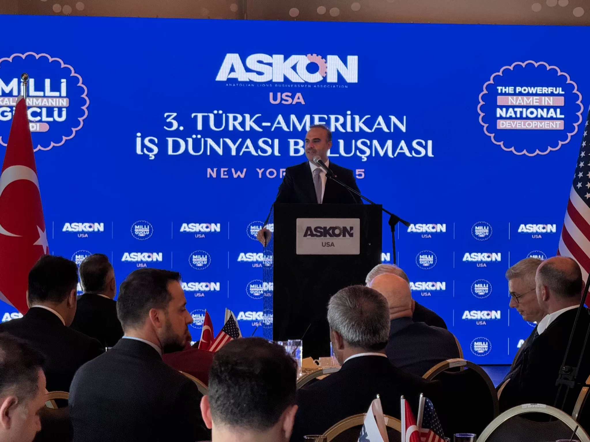 New York’da Türk-Amerikan İş Dünyası Temsilcileri ile Buluştu