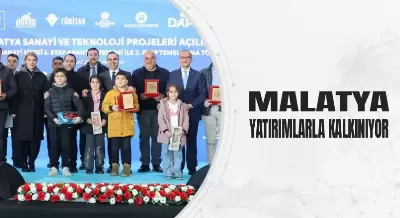 MALATYA YATIRIMLARLA KALKINIYOR