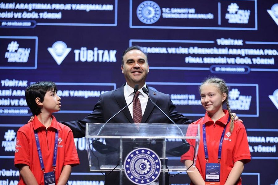 TÜBİTAK ORTAOKUL VE LİSE ÖĞRENCİLERİ ARAŞTIRMA PROJE YARIŞMASI ÖDÜLLERİ SAHİPLERİNİ BULDU - Gorsel 4