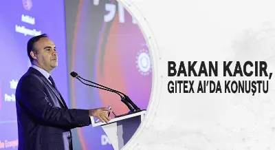 BAKAN KACIR, GITEX AI’DA KONUŞTU