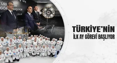TÜRKİYE’NİN İLK AY GÖREVİ BAŞLIYOR